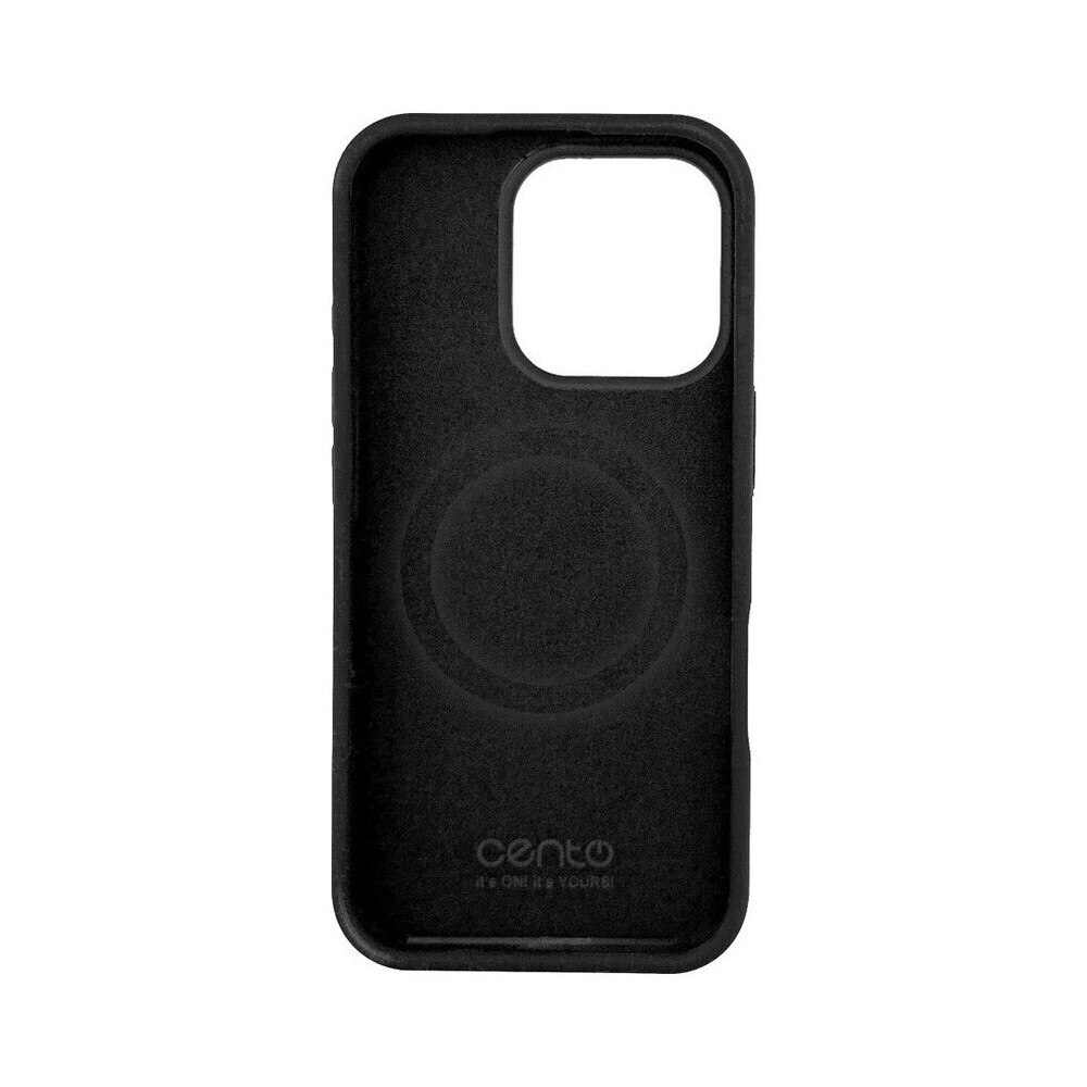 Husa CENTO RioPlus compatibila cu Apple Iphone 16 ProMax Black (MAGSAFE)