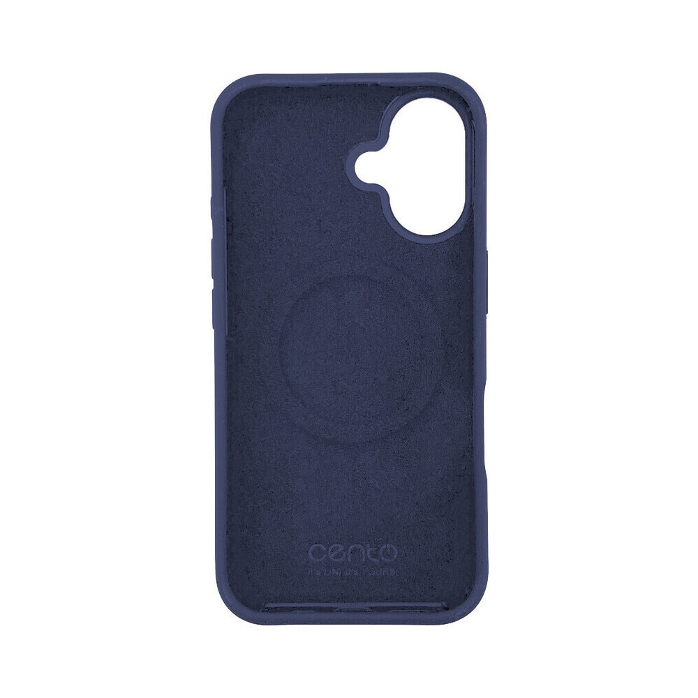 Husa CENTO RioPlus compatibila cu Apple Iphone 16 Space Blue (MAGSAFE)