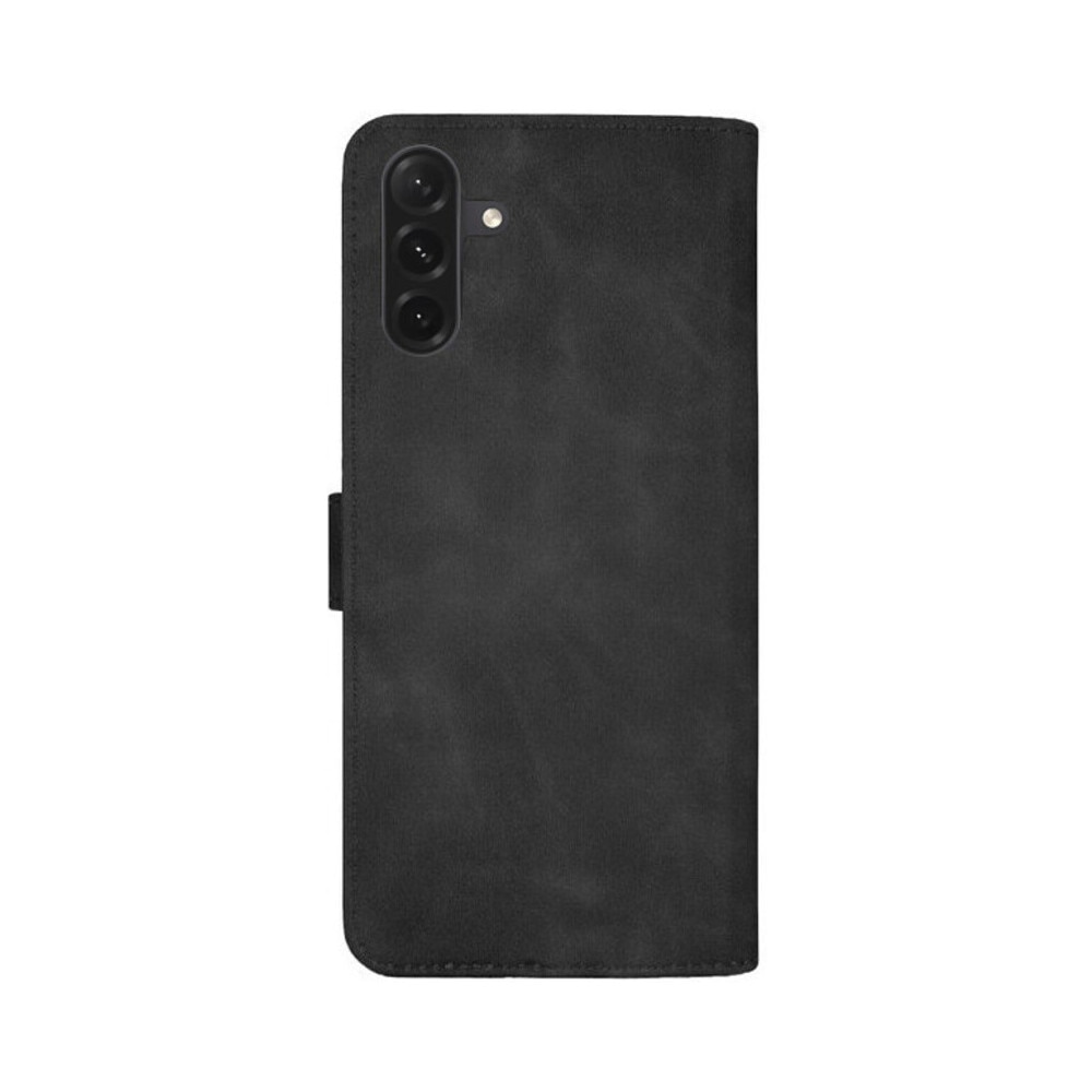 Husa de protectie tip carte CENTO Lima compatibila cu Samsung A36 5G/A56 5G Negru Premium, Piele ecologica, Inchidere magnetica, Protectie Sporita, Anti soc, Anti zgarieturi, Functie de stand