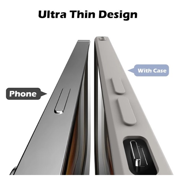 Husa compatibila cu Iphone 16, Tehnologie MagSafe, cu protectie de camera, Negru
