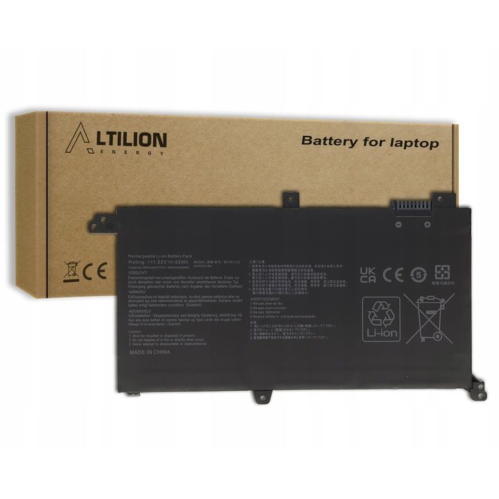B31N1732 akkumulátor Asus VivoBook S430 / X430 / K430 / R430 / V430 / F571 készülékhez
