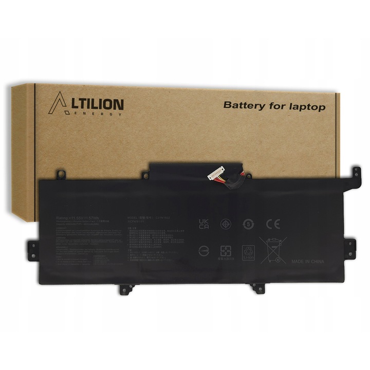 C31N1602 akkumulátor ASUS ZenBook UX330U / UX330UA készülékhez