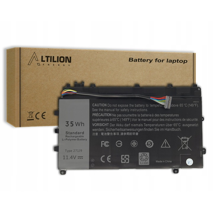 271J9 GWV47 akkumulátor, Dell Latitude 13 7000 7350
