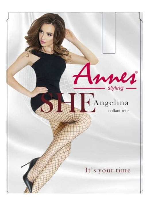 ciorapi-cu-plasa-mare-annes-angelina, Bej