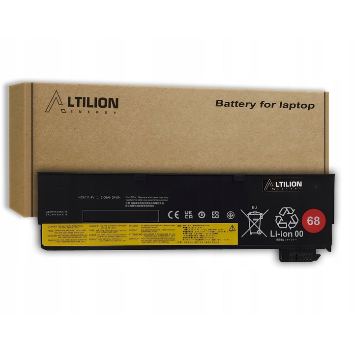 Baterie 45N1775 45N1776 pentru Lenovo X240 X260 T450 T450s T470p T550 L450