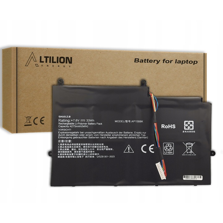 Baterie AP15B8K pentru Acer Aspire Switch 11 SW5-173 / SW5-173P