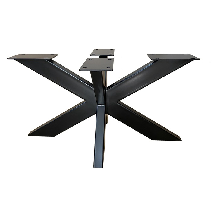 Picior masa cafea Spider, 800x450x410 h, negru