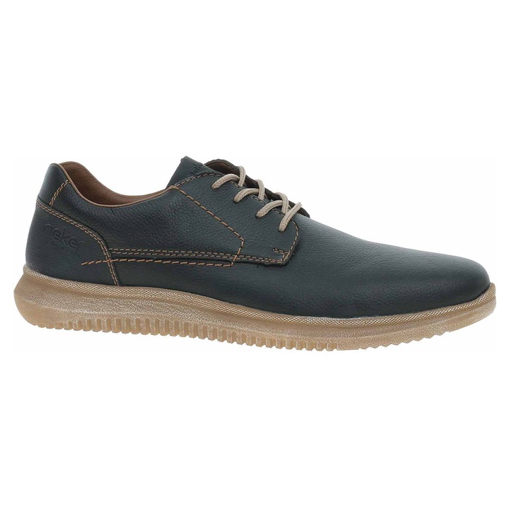 Pantofi barbati, Rieker 10402-14, albastru, Albastru