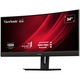 Monitor Curbat LED VA Viewsonic VG3419C 34" UWQHD (3440x1440), 100Hz, 5ms, 1500R, Boxe 5W x2, USB Type-C 100W, Ethernet, Hub USB, 2x HDMI, Display Port, Pivot, VESA, negru