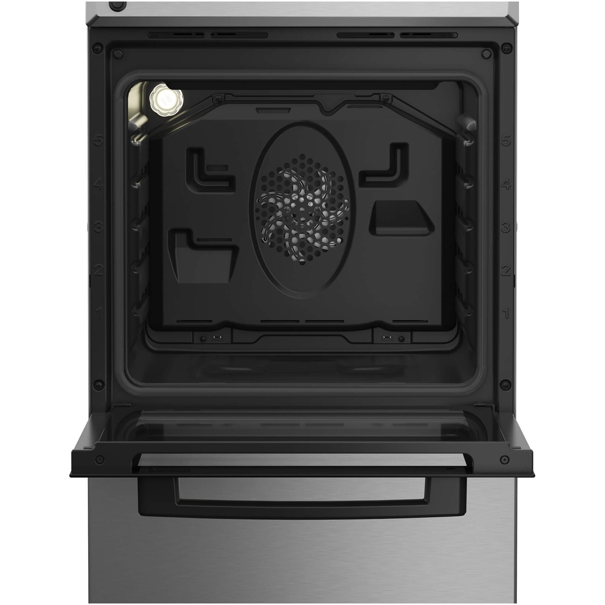 Aragaz Arctic AMG5612STLXN, Mixt, 4 arzatoare, Cuptor Electric, 8 Functii, Grill, Clasa A, 50 cm, Inox