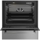 Готварска печка Beko FBSM62530DXMS, Комбинирана, 4 горелки, Вградено електрическо запалване, Чугунени решетки, Каталитично самопочистване, Грил, 3D готвене, Таймер, LED, 60 см, Inox