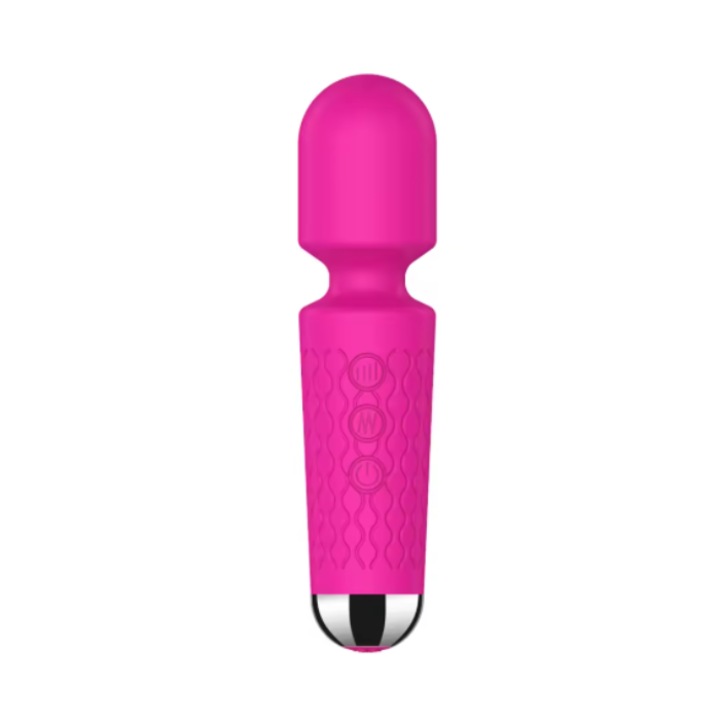 Mellbimbóstimulátor, CRT, prémium vibrátor, szilikon, rugalmas fej, USB töltés, rózsaszín