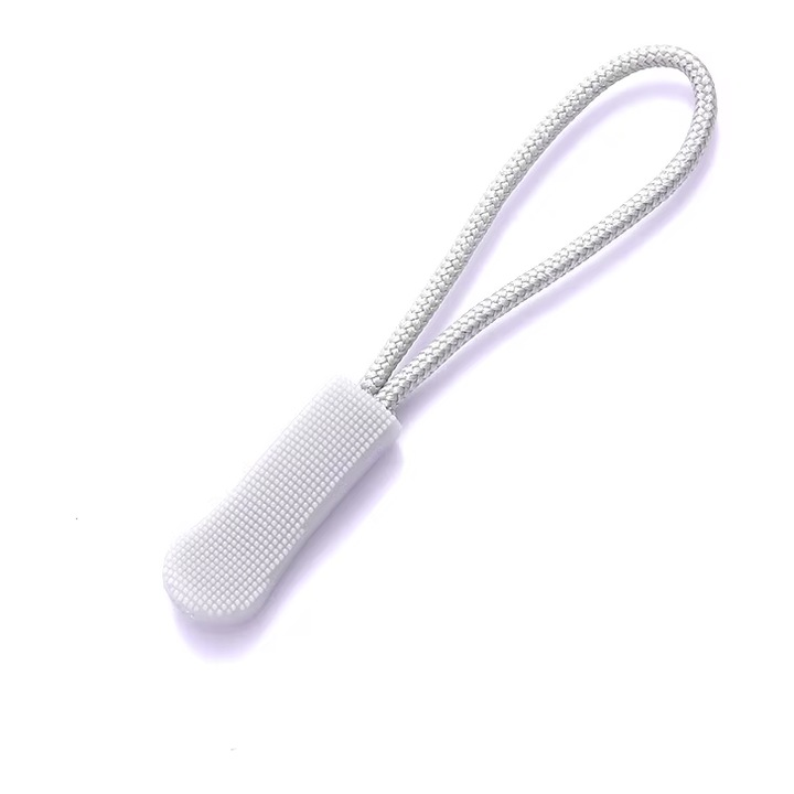 Tragator pentru fermoar, extensie, fast zipp, geaca, rucsac tactic, gri