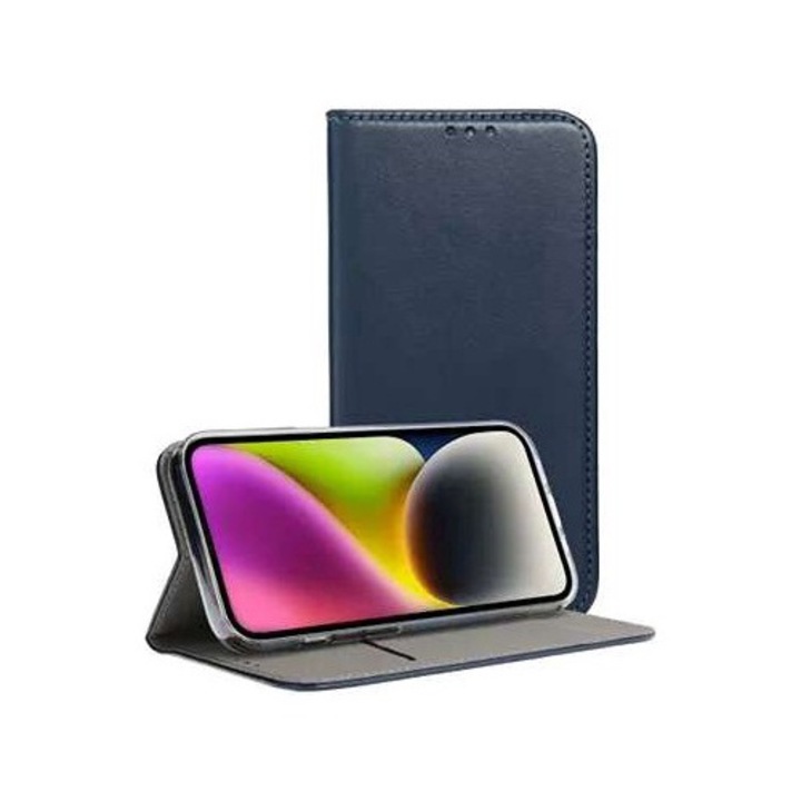 Husa pentru telefon, compatibila cu Samsung Galaxy A16 5G magneto book blue