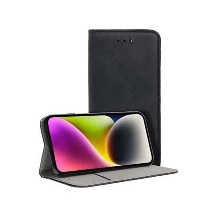 Husa pentru telefon, compatibila cu Samsung Galaxy A16 5G magneto book black