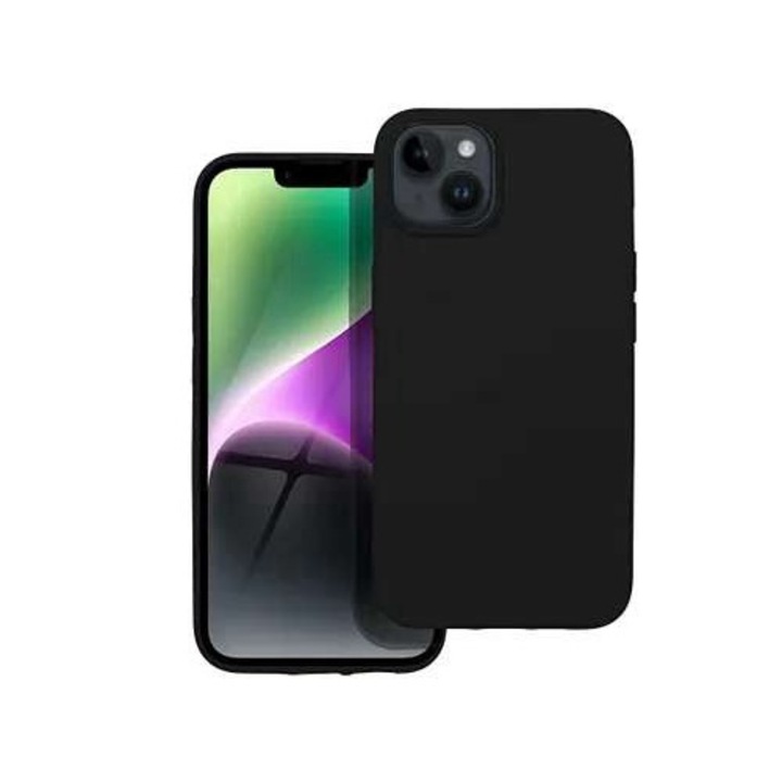 Husa pentru telefon, compatibila cu Samsung Galaxy S24 FE high copy negru