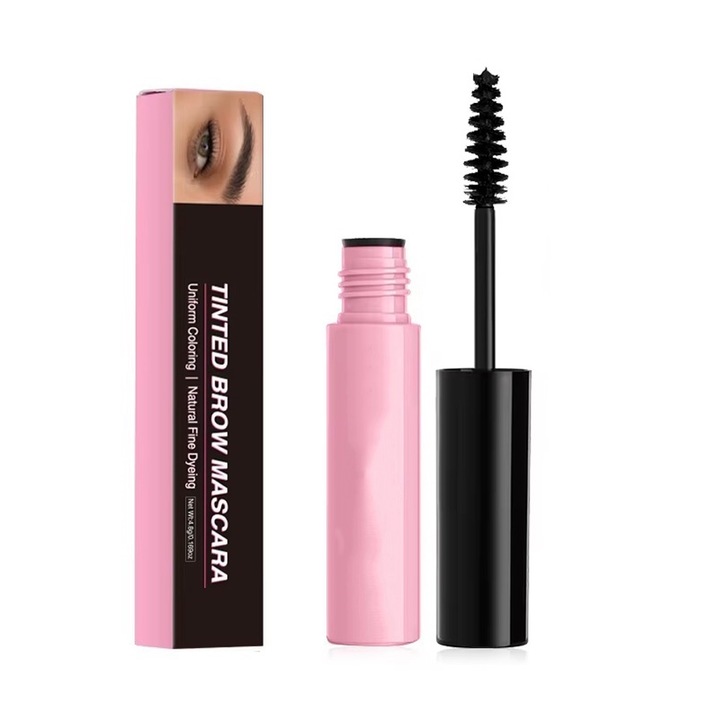 Mascara pentru sprancene Sela, negru 03, 6ml