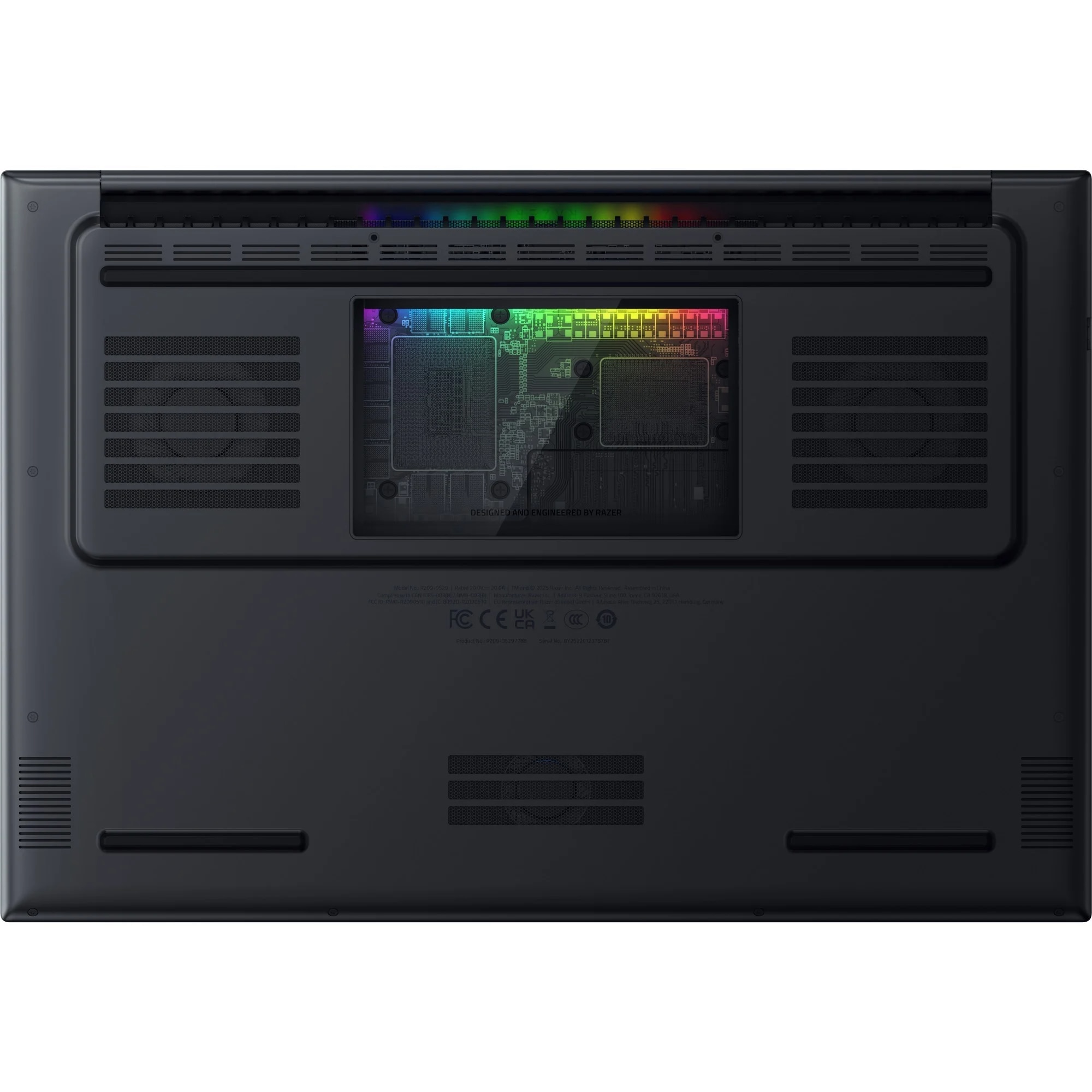 Laptop Gaming Razer Blade 18 cu procesor Intel® Core™ Ultra 9 275HX pana la 5.4GHz, 18'', UHD+ 240Hz, FHD+ 440Hz, 32GB DDR5 RAM, 1TB SSD, NVIDIA® GeForce RTX™ 5070 12GB GDDR7 , Windows 11 Home, Anodized Black,