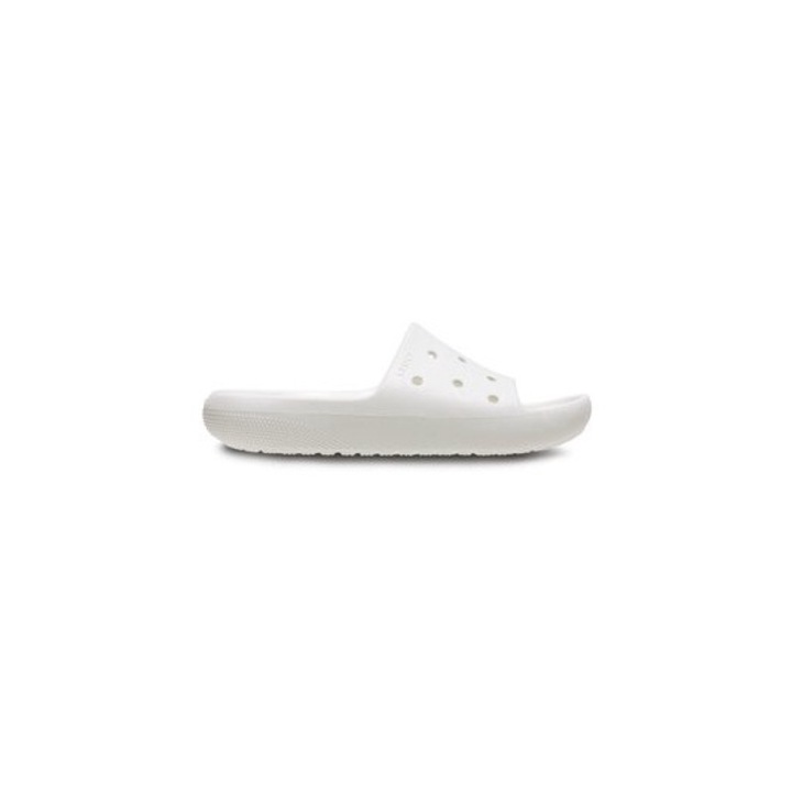 Papuci unisex Crocs, 303811006, Sintetic, Alb, Alb, 48-49
