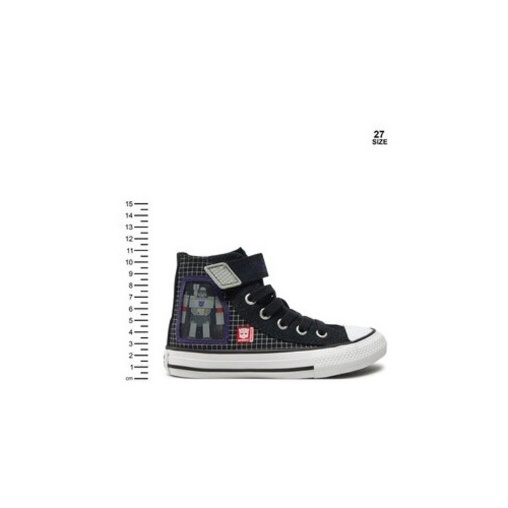 Pantofi baieti Converse, 304951695, Textil, Negru, Negru, 34 EU