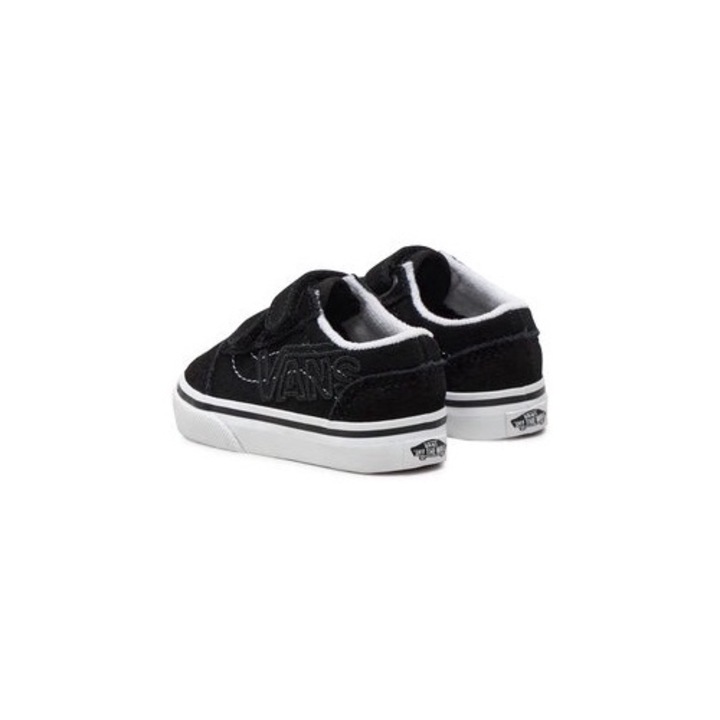 Pantofi copii Vans, 304361159, Piele naturala, Negru, Negru, 21.5 EU