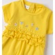 I Do, Virágos hímzett ruha lányoknak, Sárga