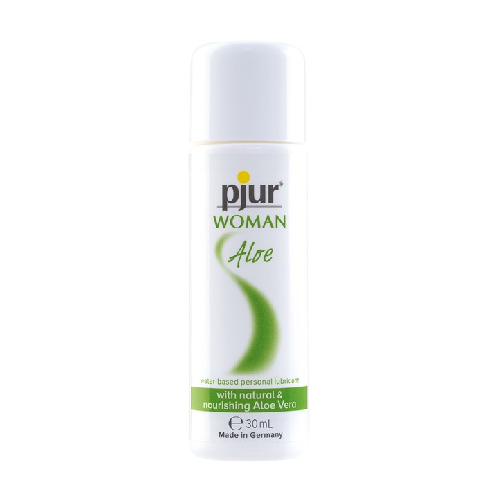 Vízbázisú síkosító, természetes hidratálás és finom komfortérzet, Pjur Woman Aloe, 30 ml