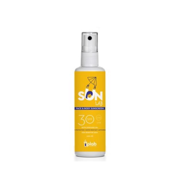 Spray de protectie solara pentru fata si corp SPF30 Uplab SunLab 100 ml