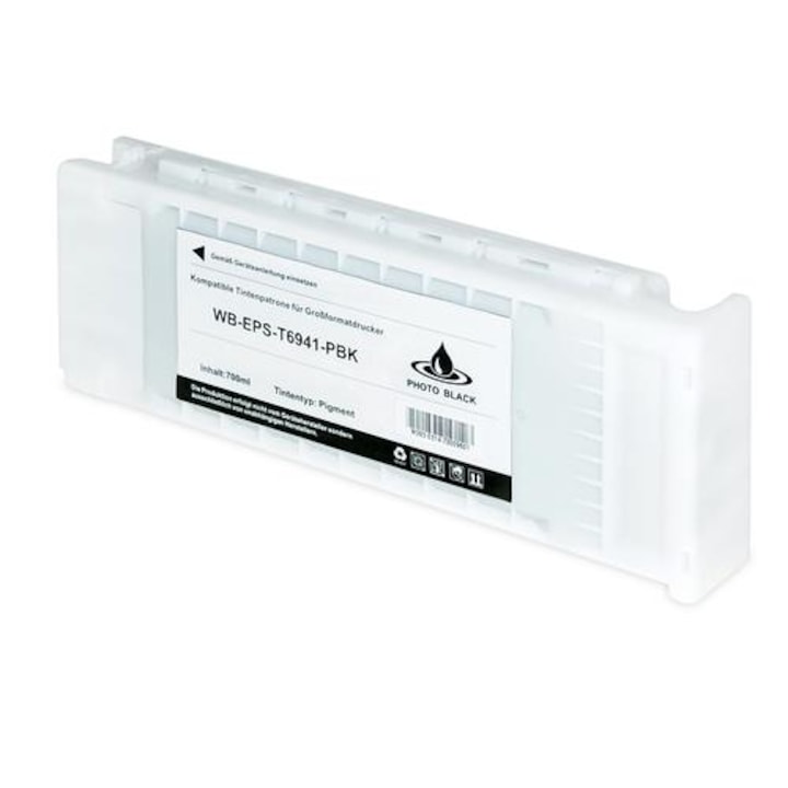 Set de 5 Cartuse Cerneala ARET694 Foto Negru, Albastru, Rosu, Galben, Negru Mat, 700 ml Compatibile Epson SureColor SC-T3000, T7000, T5000, T3200, SureColor SC-T5200, SureColor SC-T7200