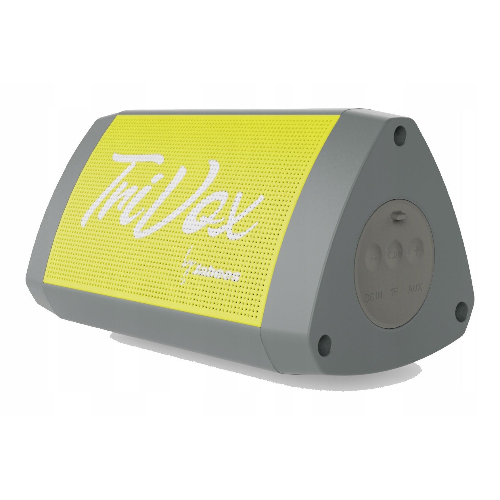 Difuzor Bluetooth Jabees TriVox 7W Impermeabil IP66 + Radio FM AUX MicroSD, Gri - Galben, Sunshine