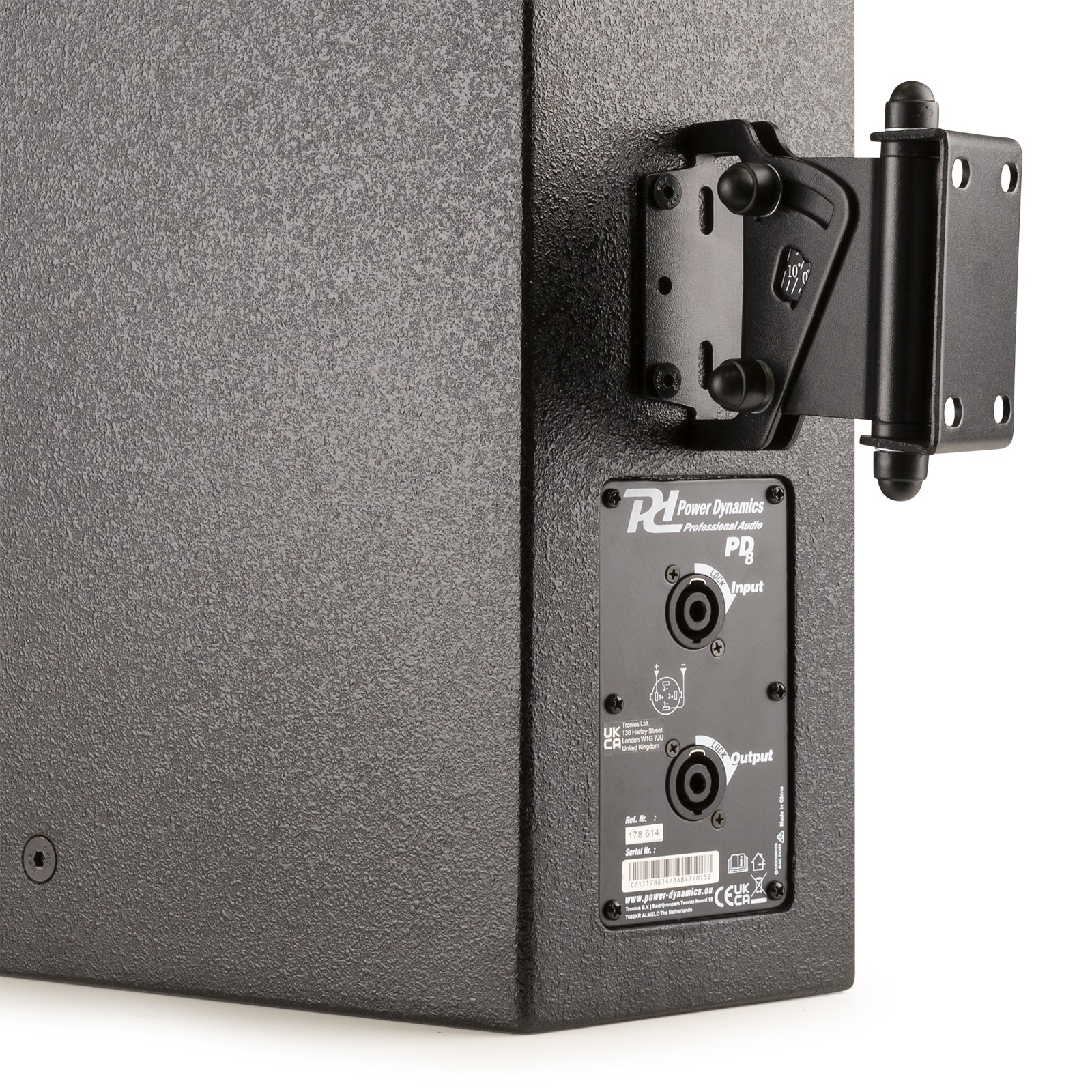 Boxa pasiva, 8" 150W RMS, negru, Power Dynamics PDW8B