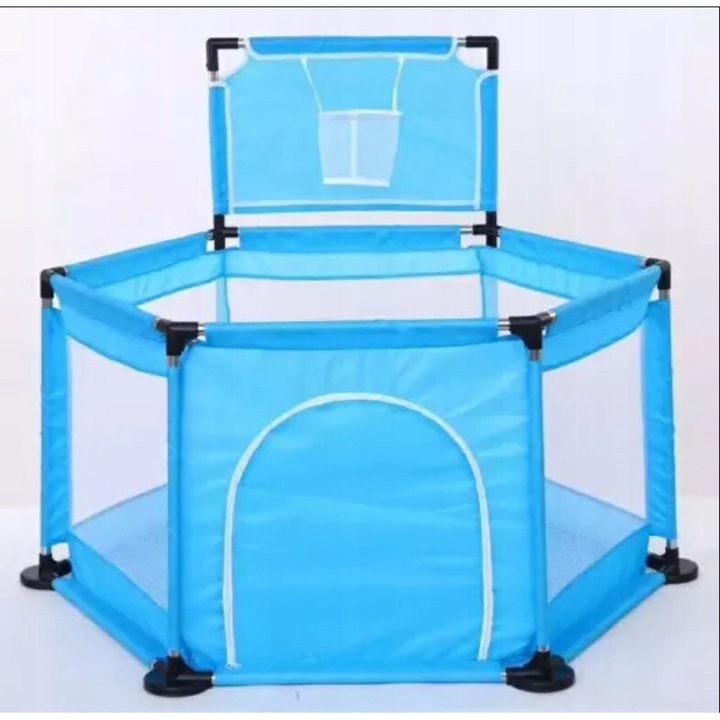 Spatiu joaca copii Luka, 130x65cm, albastru