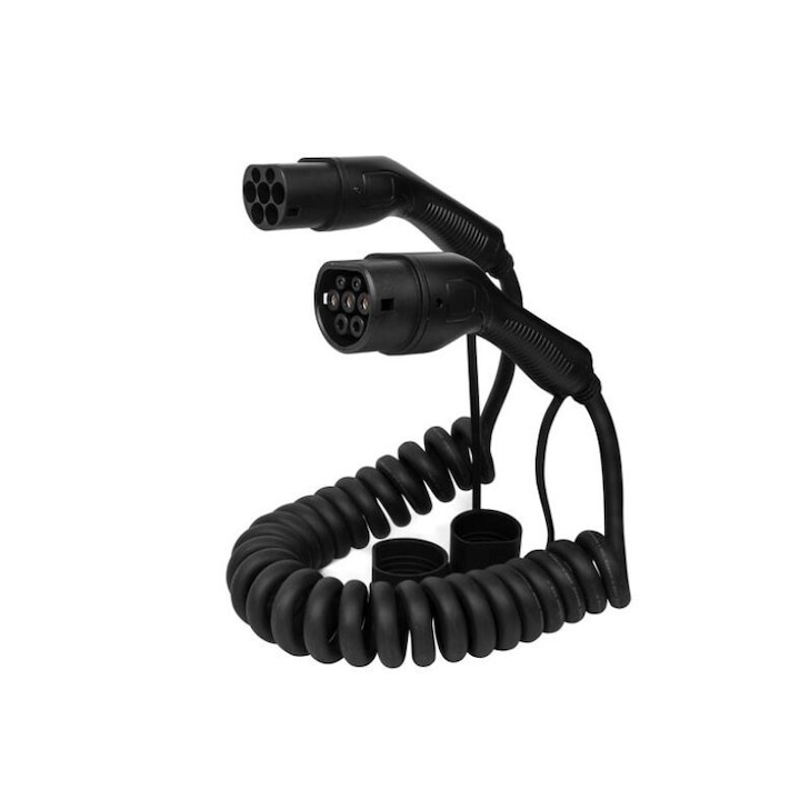 Statie incarcare vehicule electrice, Defenzo, Spiro AC11, 7m, negru, 11000W