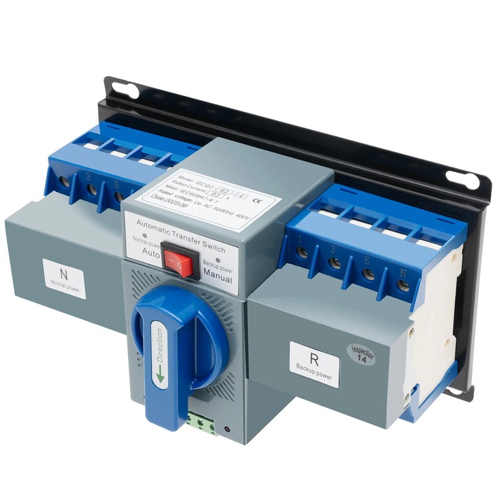 Automatikus átkapcsoló, kék/szürke