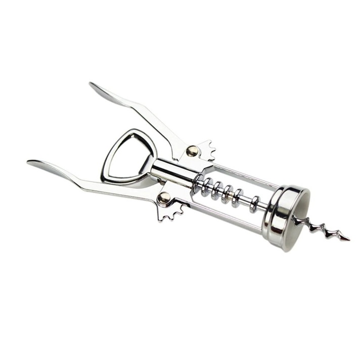 Deschizator sticle, inox, Fokelyi, argintiu, 15cmx3cm