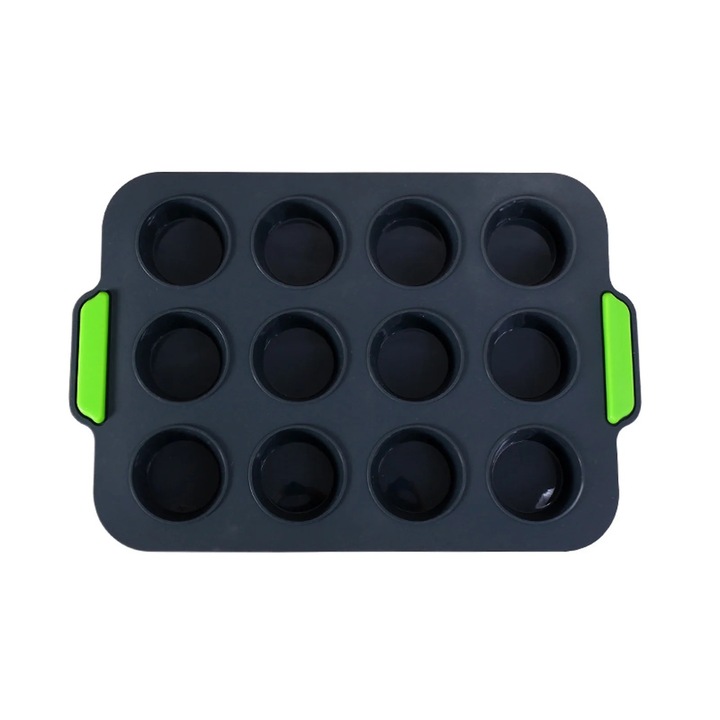 Tava copt silicon YANYXR negru 31x20.5x2.5cm