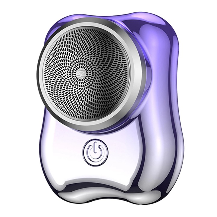 YANYXR mini hordozható elektromos borotva, USB, lila, 8x5.8x10cm