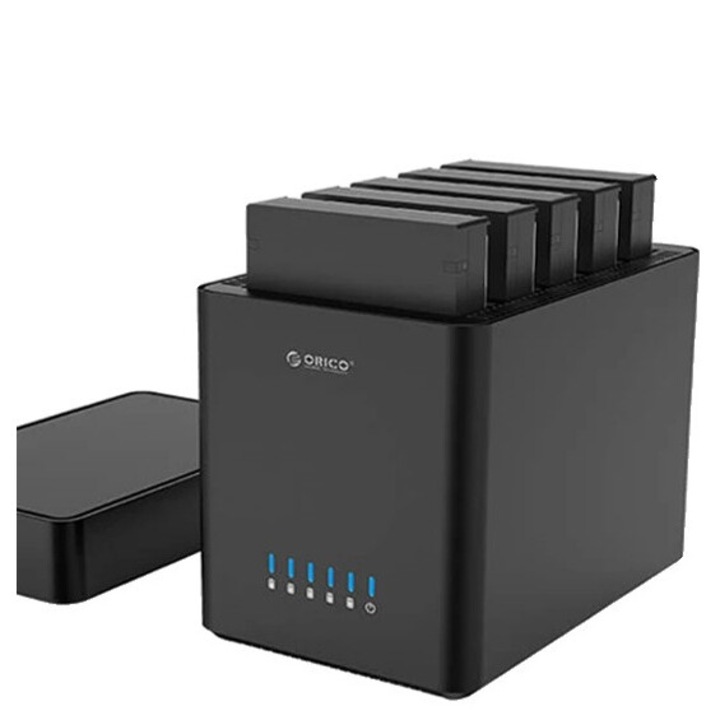 Orico 5 Bay кутия за твърд диск, 90TB капацитет, USB3.0/Type-C интерфейс, 220x140x190mm