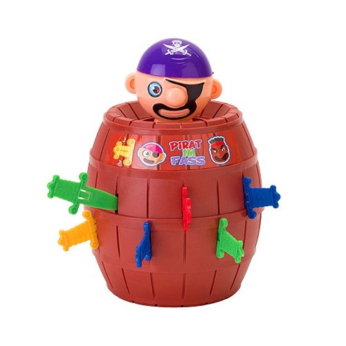 Joc de familie Piratul din Butoi GLOBO 37555