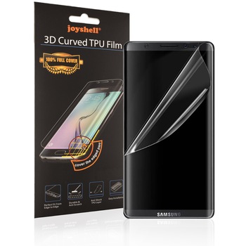 Folie protectie ecran Joyshell Samung Galaxy A8 2018, din TPU, Perfect Fit, Full Cover, transparenta Folie protectie ecran Joyshell Samung Galaxy A8 2018, din TPU, Perfect Fit, Full Cover, transparenta