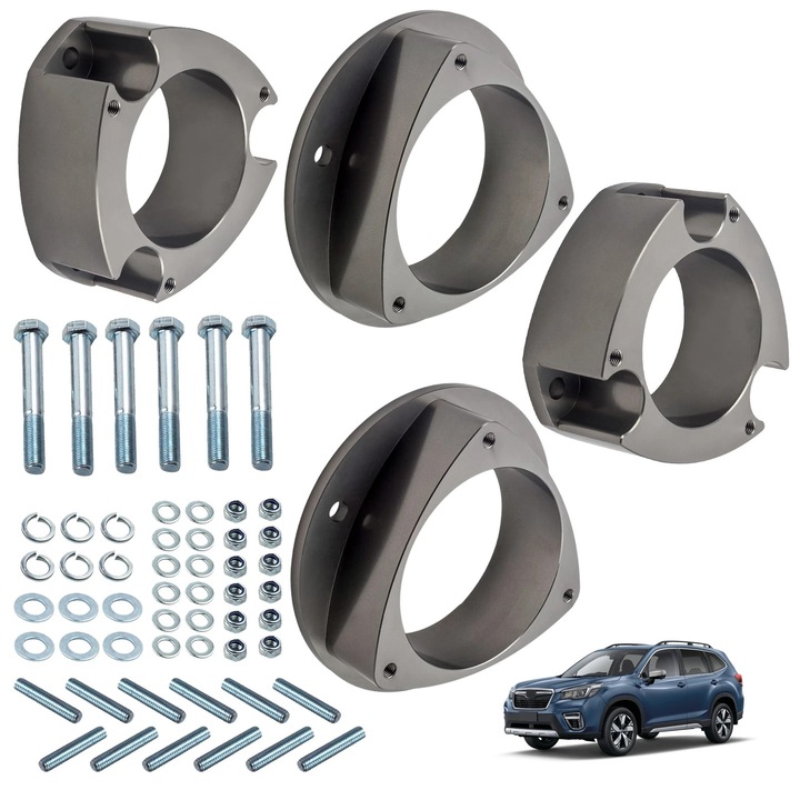 Комплект за повдигане на окачването за Subaru, 3" отпред, 3" отзад, подобрена стабилност