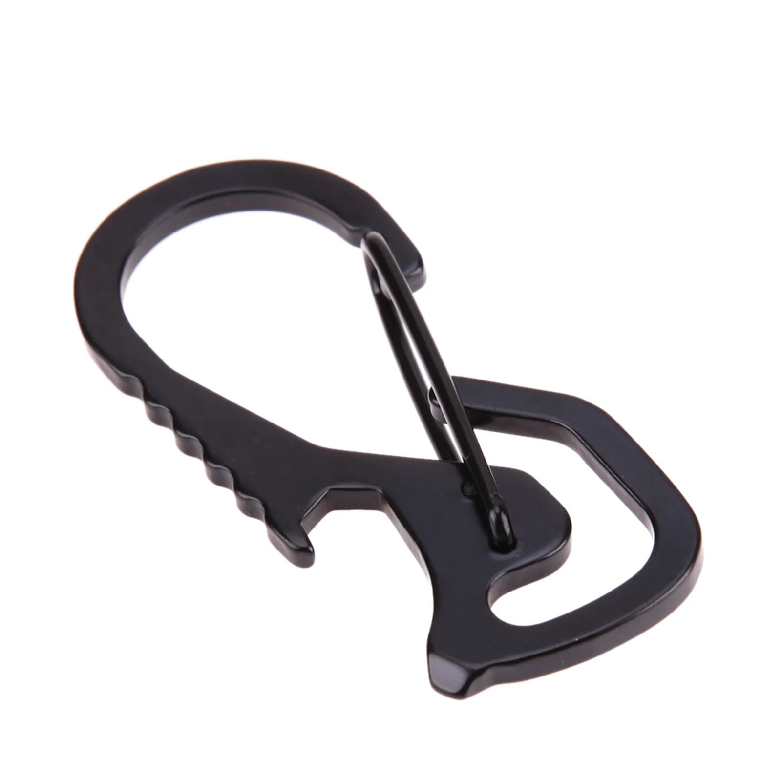 Breloc multifunctional din otel inoxidabil, 58x25x2.5mm, pentru