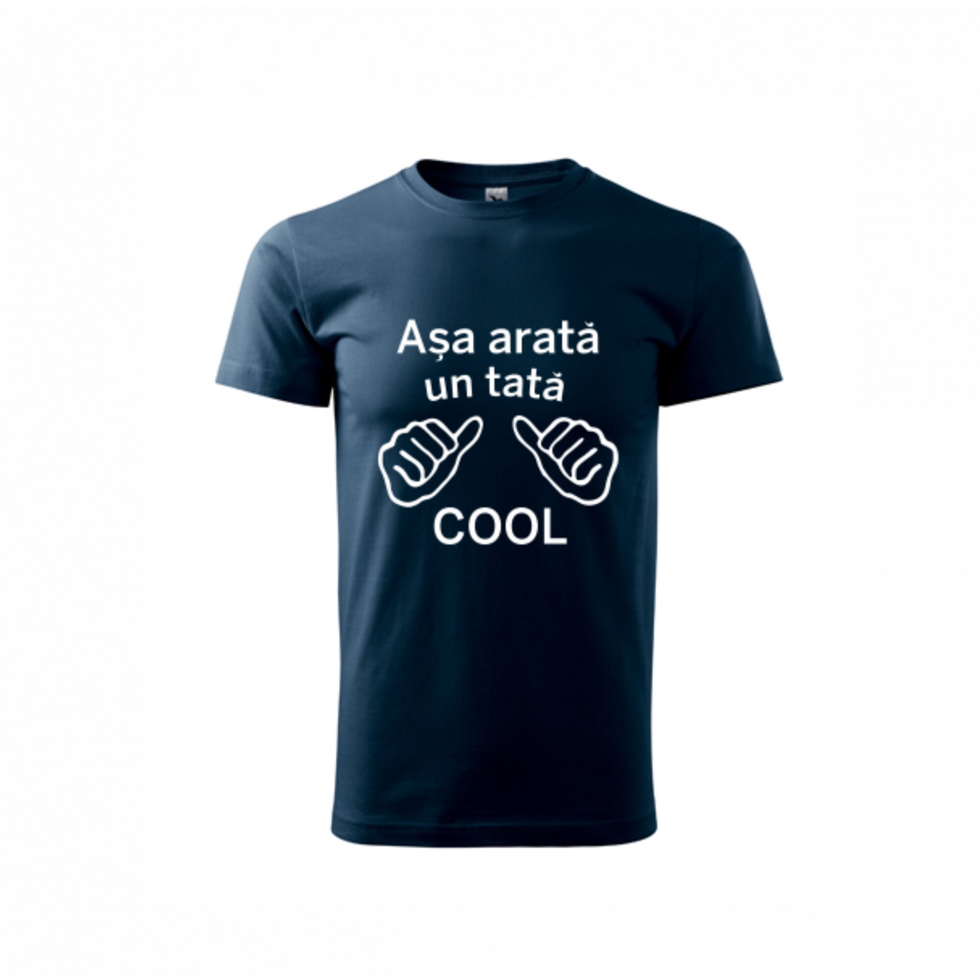 Tricou personalizat Asa Arata Un Tata Cool bleumarin marime S