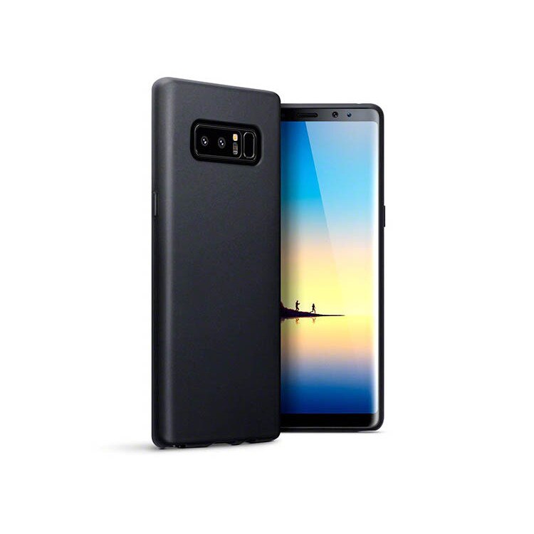 Husa silicon, Samsung Galaxy Note 8, Negru