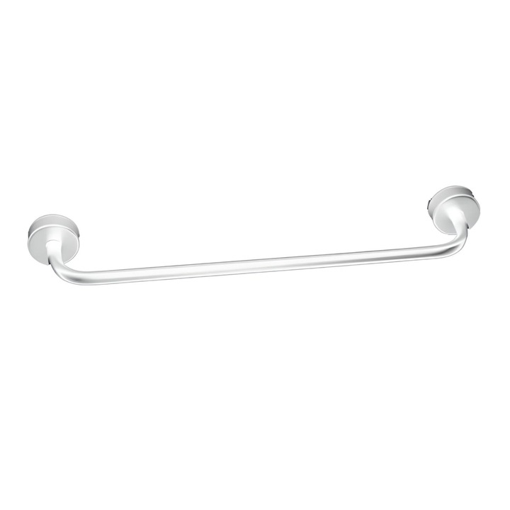 Törölközőtartó Kapitan Moderno, egyszemélyes, 400 mm, fehér matt