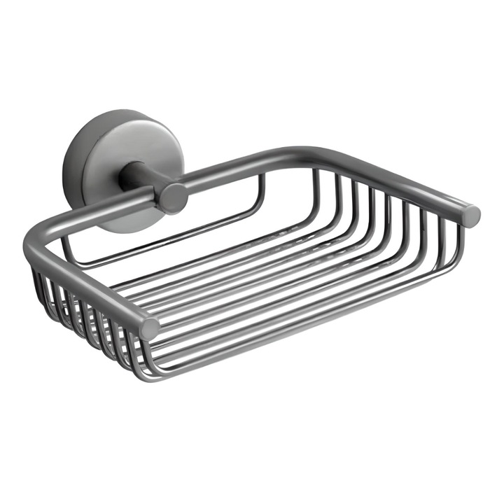 Szappantartó Kapitan Moderno, Hálós, Rozsdamentes acél, Szatén