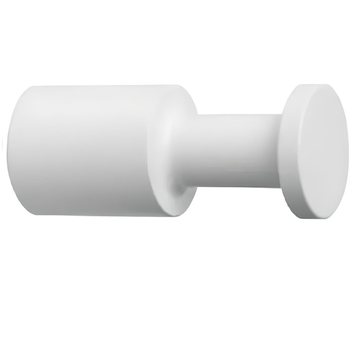 Törülközőfogas Kapitan Uno, egyenes, fehér matt