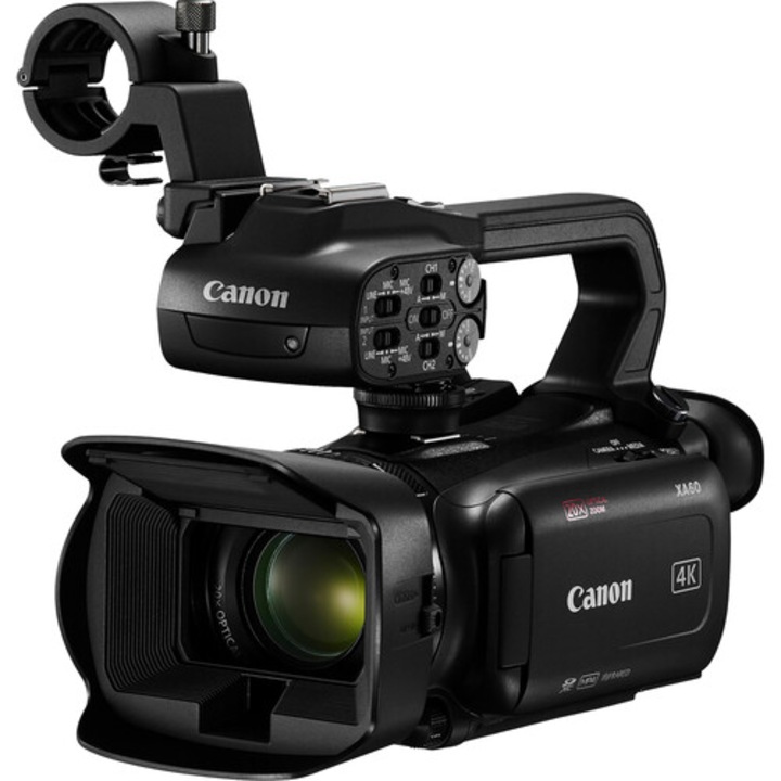 Canon XA60 professzionális videokamera, 4K, fekete