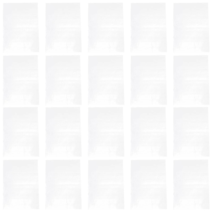 Foi comestibile din hartie de orez pentru ambalare bomboane, 32x23x0.1cm, alb, set 50 bucti