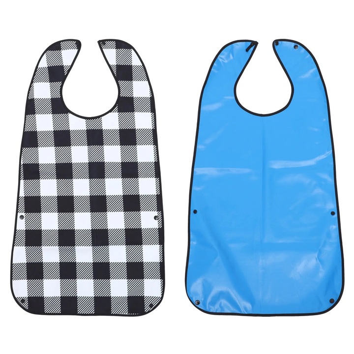 Baveta reutilizabila pentru adulti, PVC, 78x44cm, universal